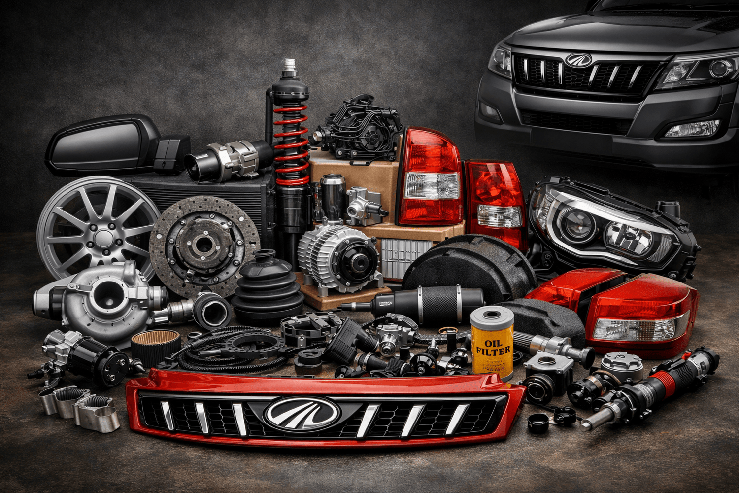 Mahindra Aftermarket Parts - Spare Parts & Accessories for Scorpio, XUV700, Thar, Bolero & All Models" - Autopartdeals