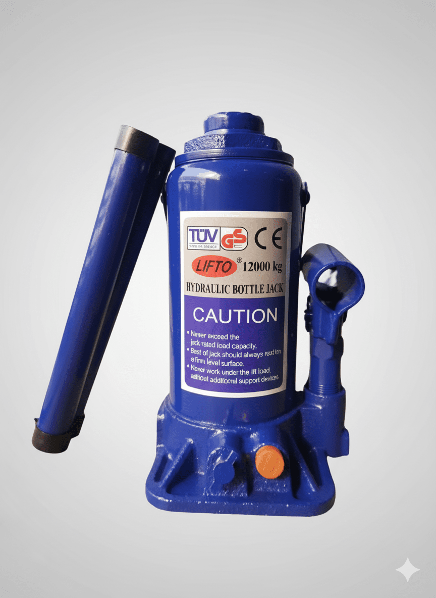 12Ton Hydraulic Bottle Jack Compatible For All Car - Autopartdeals12Ton Jack