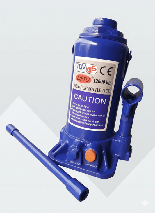 12Ton Hydraulic Bottle Jack Compatible For All Car - Autopartdeals12Ton Jack