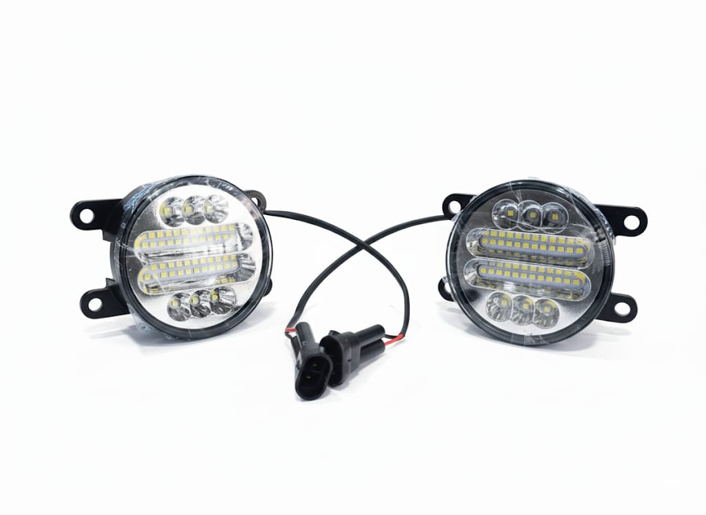 30 LED Fog Lamp Compatible For Maruti Suzuki Eeco Set of 2Pcs - AutopartdealsEeco fog lamp