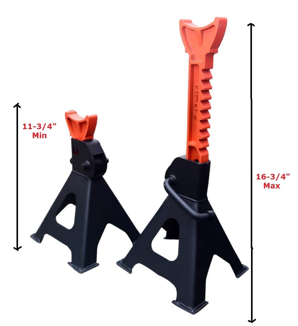 3Ton Jack Stand Compatible For All Vehicle - Autopartdeals3 ton jack stand