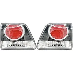 Dicky Light/Tail light Compatible For Toyota Fortuner Type - II Black Left Side/ Right Side/ Complete Set - AutopartdealsDickylight Fortuner t-2 Set Black