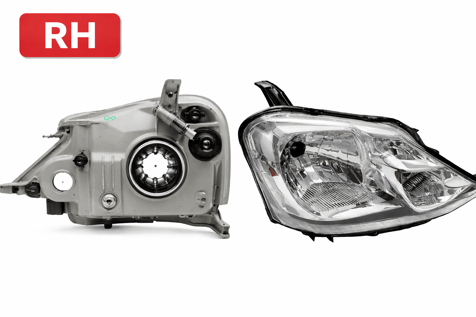 Headlight Assembly Suitable for Toyota Etios Type - 1 / Type - II | 100% OEM Fit - Autopartdeals