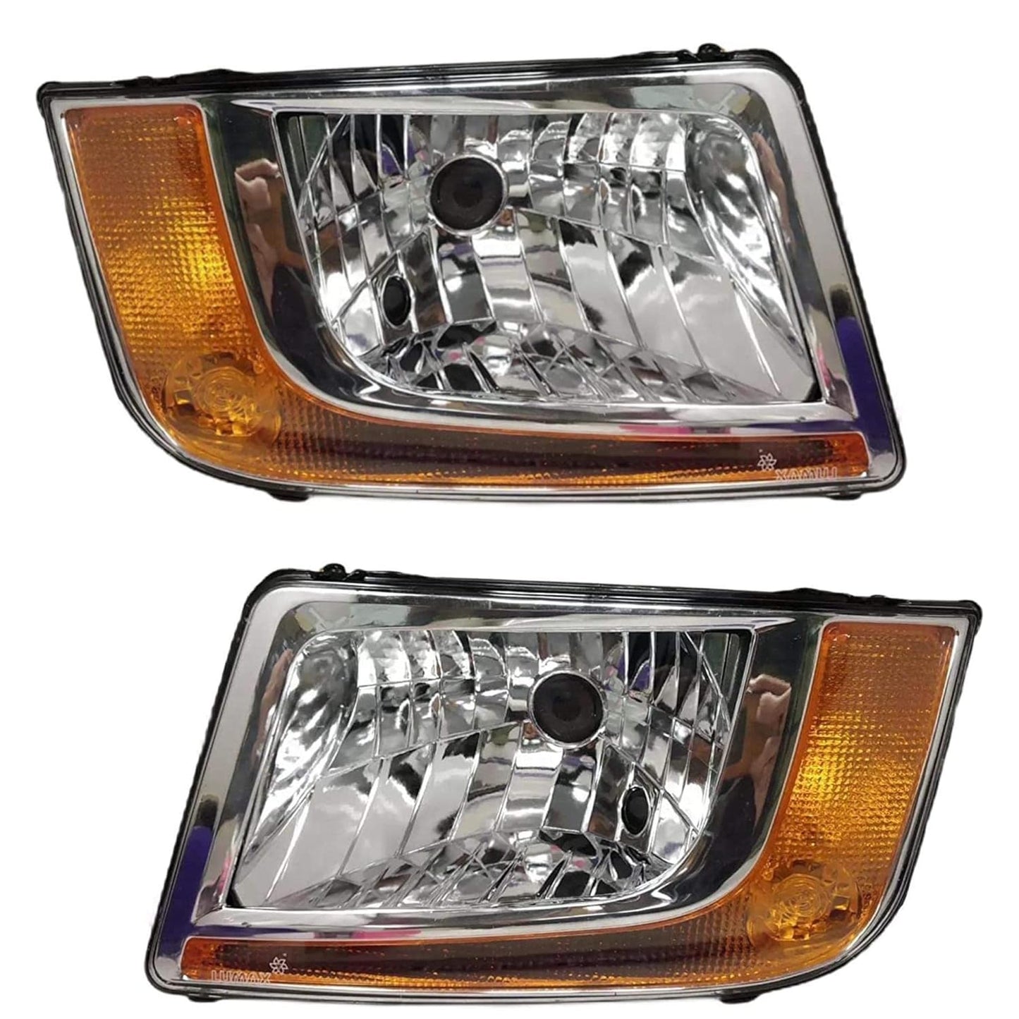 Headlight Compatible for Ashok Leyland Dost Left Side/ Right Side/ Complete Set - AutopartdealsHL Dost Set