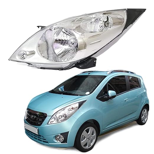 Headlight Compatible for Chevrolet Beat Type - I Left Side/ Right Side/ Complete Set - AutopartdealsHL Beat t-1 LS
