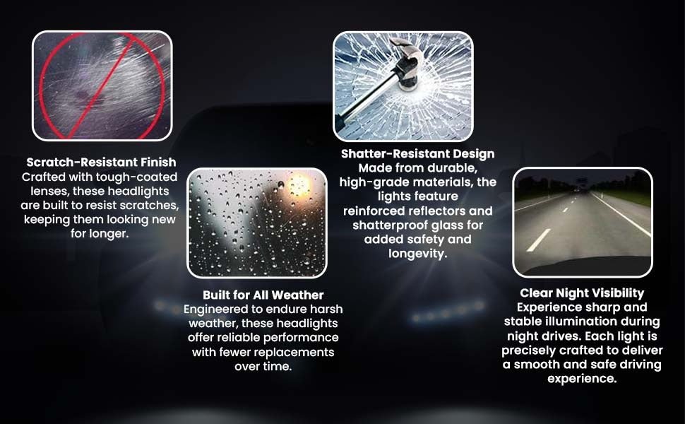 Headlight Compatible for Chevrolet Sail Left Side/ Right Side/ Complete Set - AutopartdealsHL Sail LEFT