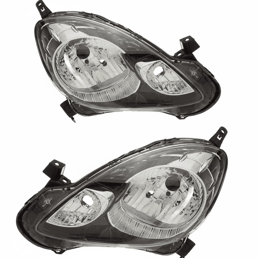 Headlight Compatible for Honda Amaze Type - I Left Side/ Right Side/ Complete Set - AutopartdealsHL Amaze T-1 Set