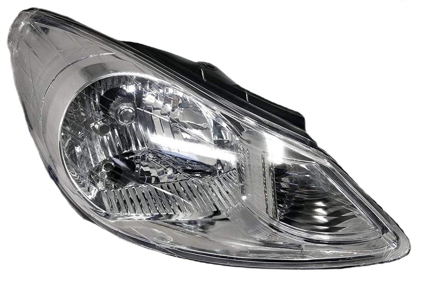 Headlight Compatible for Hyundai i10 Type - I Left Side/ Right Side/ Complete Set - AutopartdealsHL I10 T-1 RS