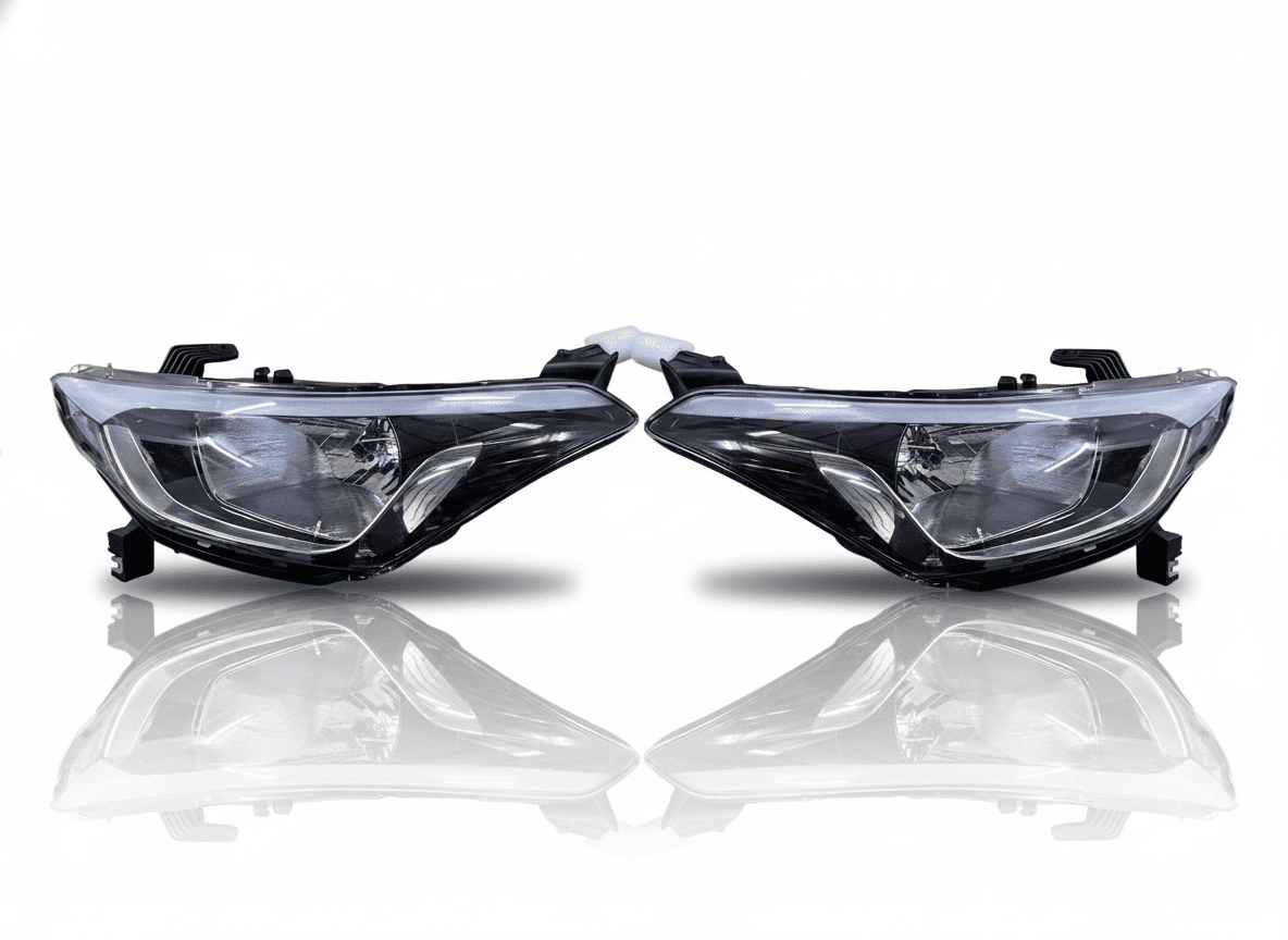Headlight Compatible for Hyundai i20 Type - II Left Side/ Right Side/ Complete Set - AutopartdealsHL I20 T-2 Set