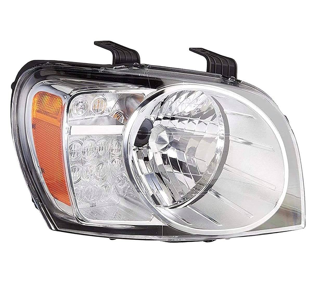Headlight Compatible for Mahindra Scorpio Type - II Left Side/ Right Side/ Complete Set - AutopartdealsHL Scorpio T-2 RS