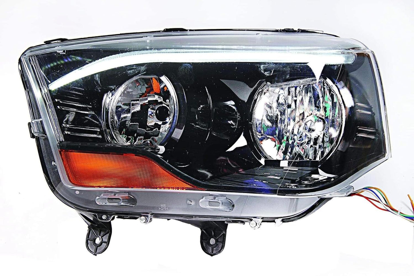 Headlight Compatible for Mahindra Scorpio Type - III Non - Projector Left Side/ Right Side/ Complete Set - AutopartdealsHL Scorpio T-3 RS Non-Porj