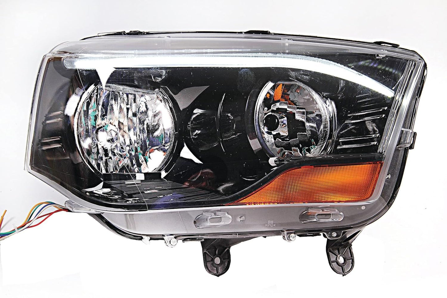 Headlight Compatible for Mahindra Scorpio Type - III Non - Projector Left Side/ Right Side/ Complete Set - AutopartdealsHL Scorpio T-3 RS Non-Porj