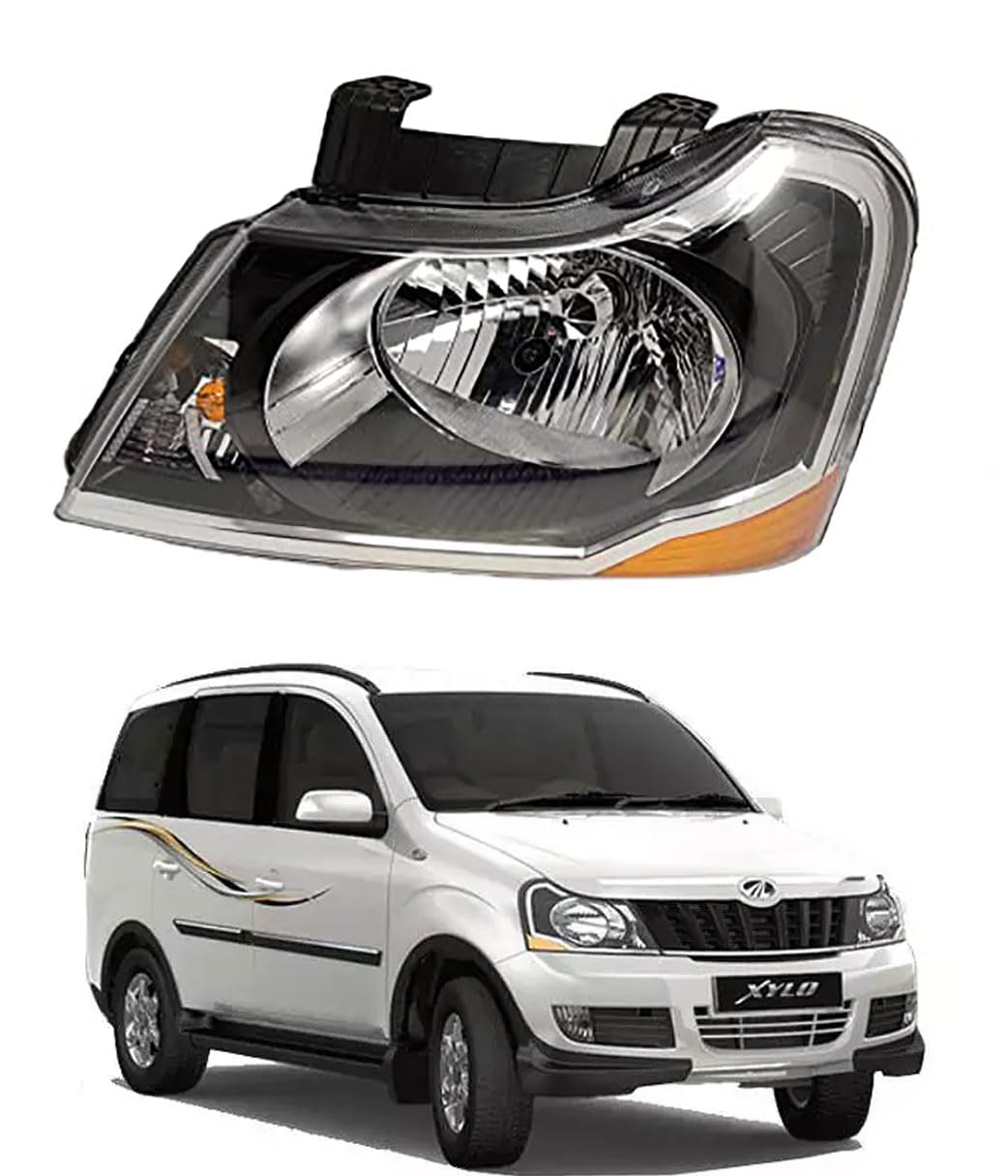 Headlight Compatible for Mahindra Xylo Type - II Left Side/ Right Side/ Complete Set - AutopartdealsHL Xylo t-2 LS