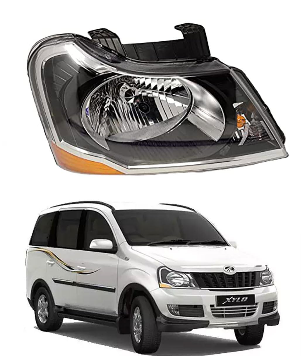 Headlight Compatible for Mahindra Xylo Type - II Left Side/ Right Side/ Complete Set - AutopartdealsHL Xylo t-2 RS