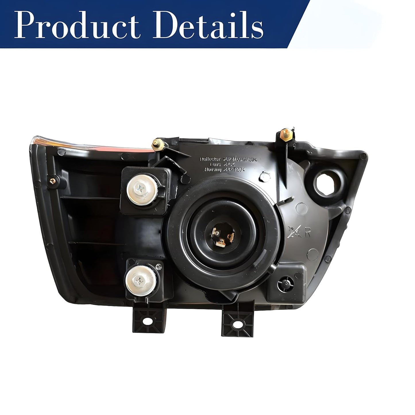 Headlight Compatible for Maruti Suzuki 800 Type - III Left Side/ Right Side/ Complete Set - AutopartdealsHL Car T-3 LS