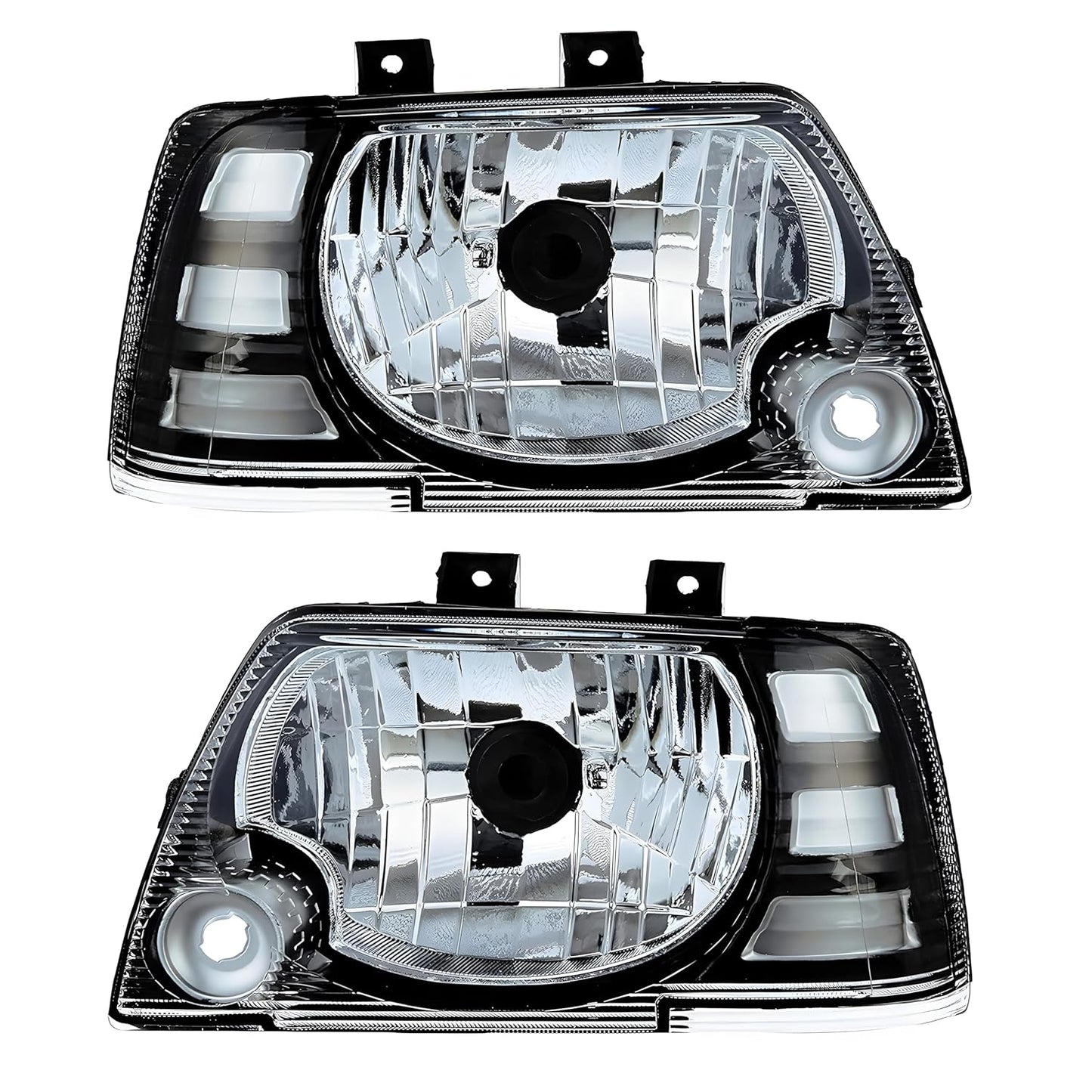 Headlight Compatible for Maruti Suzuki 800 Type - III Left Side/ Right Side/ Complete Set - AutopartdealsHL Car T-3 LS