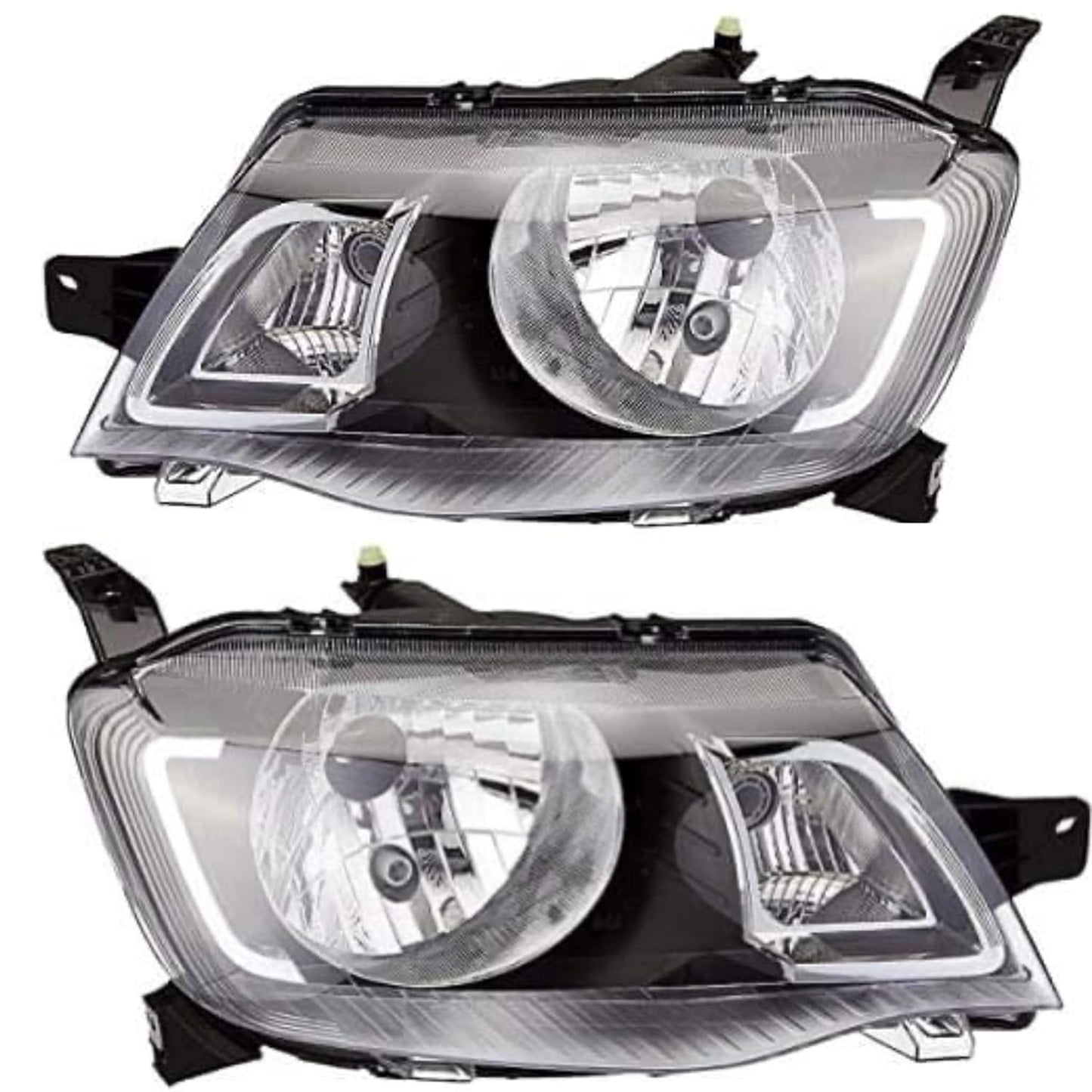 Headlight Compatible for Renault Kwid Left Side/ Right Side/ Complete Set - AutopartdealsHL Kwid Set