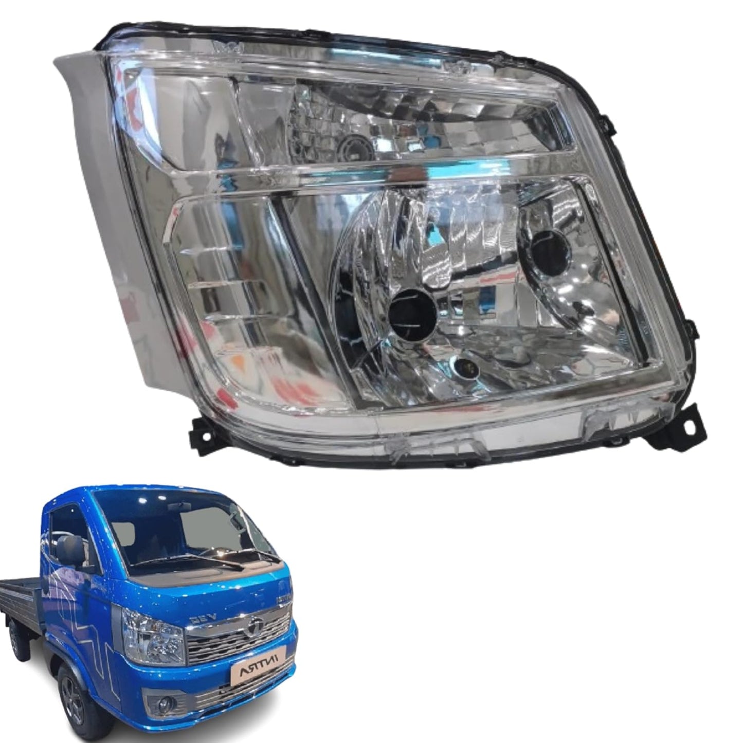 Headlight Compatible for Tata Intra Left Side/ Right Side/Complete Set - AutopartdealsHL Intra LS