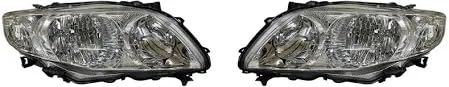 Headlight Compatible for Toyota Corolla Altis Type - I /Left Side /Right Side /Complete Set - AutopartdealsHL Altis T-1 Set
