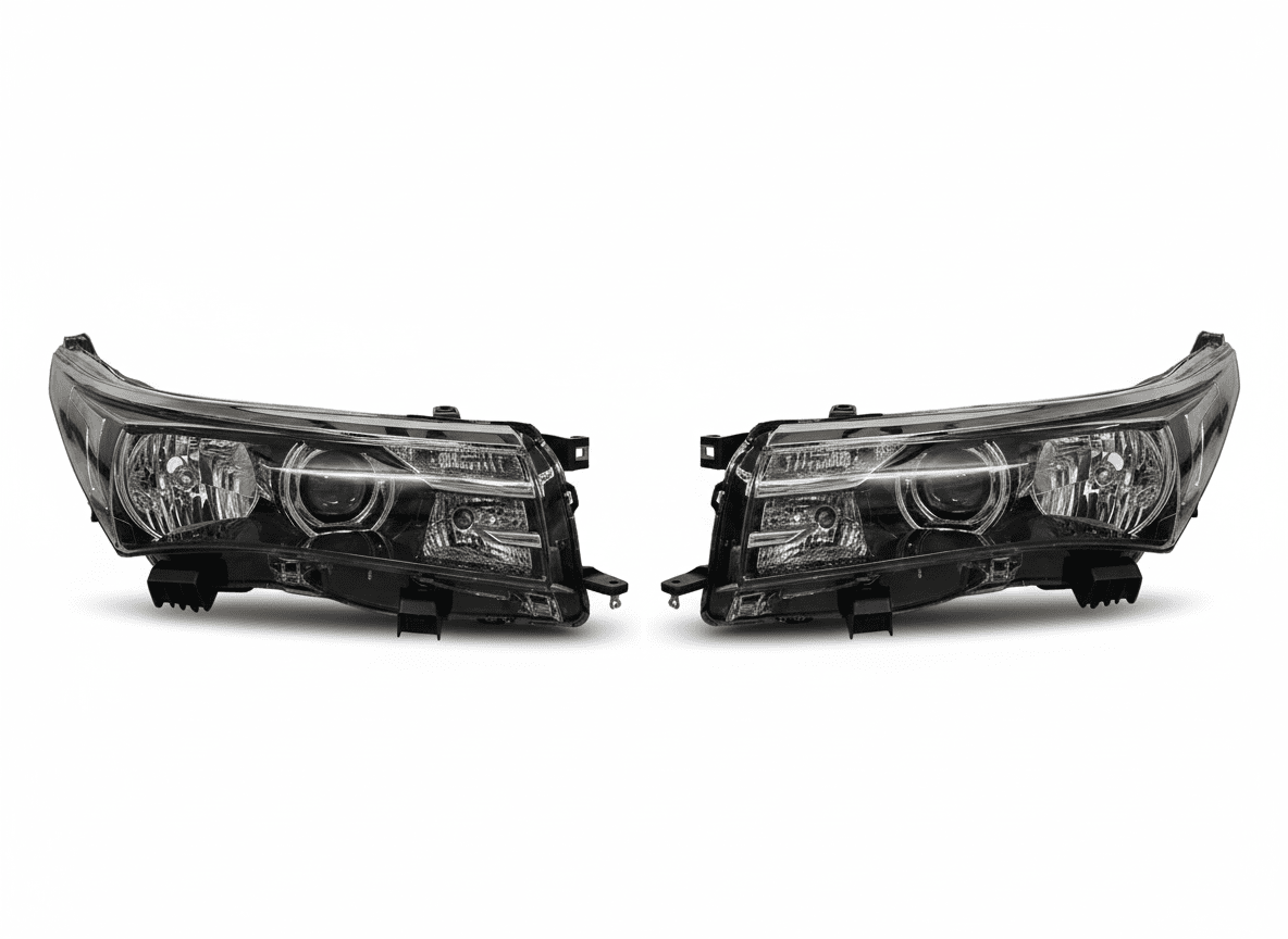 Headlight Compatible for Toyota Corolla Altis Type - III /Left Side /Right Side /Complete Set - AutopartdealsHL Altis T-3 Set