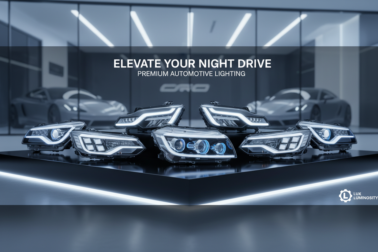 headlight showroom banner