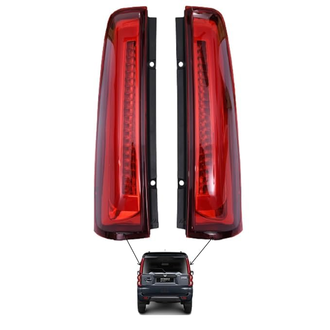 Scorpio Classic (All S Variants) D - Pillar Light with Matrix & Scanning (Set of 2) Left Side/ Right Side - AutopartdealsScorpio Pillar Light