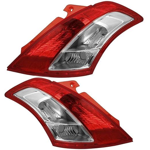 Tail light Compatible for Maruti Suzuki Swift Type - III Left Side/ Right Side/ Complete Set - AutopartdealsTL Swift t-3 Set