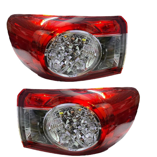 Tail light Compatible For Toyota Corolla Altis Type - II Left Side/ Right Side/ Complete Set - AutopartdealsTL Altis T-2 Set