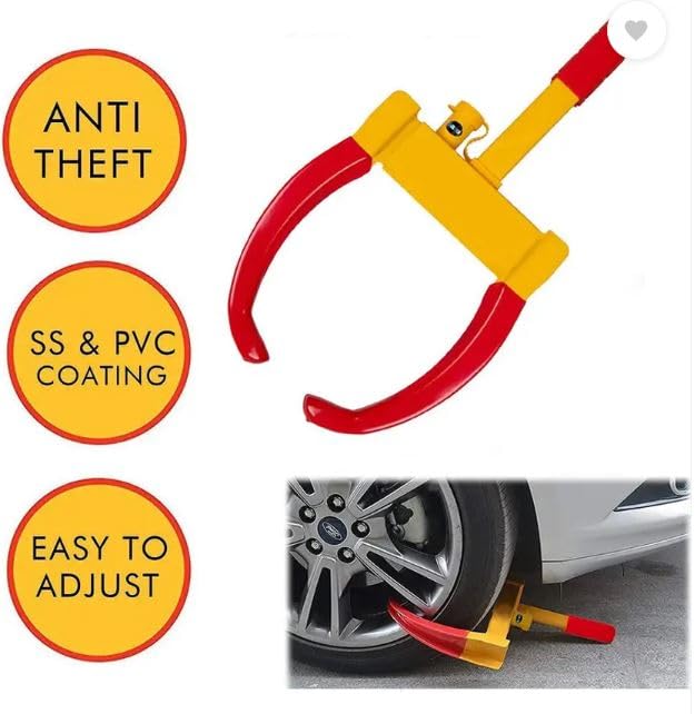 Wheel Lock Compatible for All Vehicle Pack of 1Pcs - AutopartdealsWheel Lock