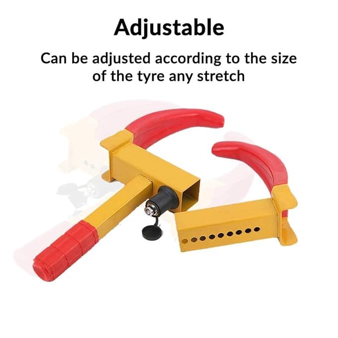 Wheel Lock Compatible for All Vehicle Pack of 1Pcs - AutopartdealsWheel Lock