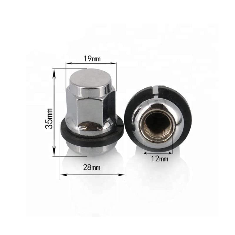 Wheel Nuts Chrome Plated Stainless Steel Anti - Rust Suitable For Honda City, Jazz, Mobilio & WRV - AutopartdealsHonda WN 2Pcs