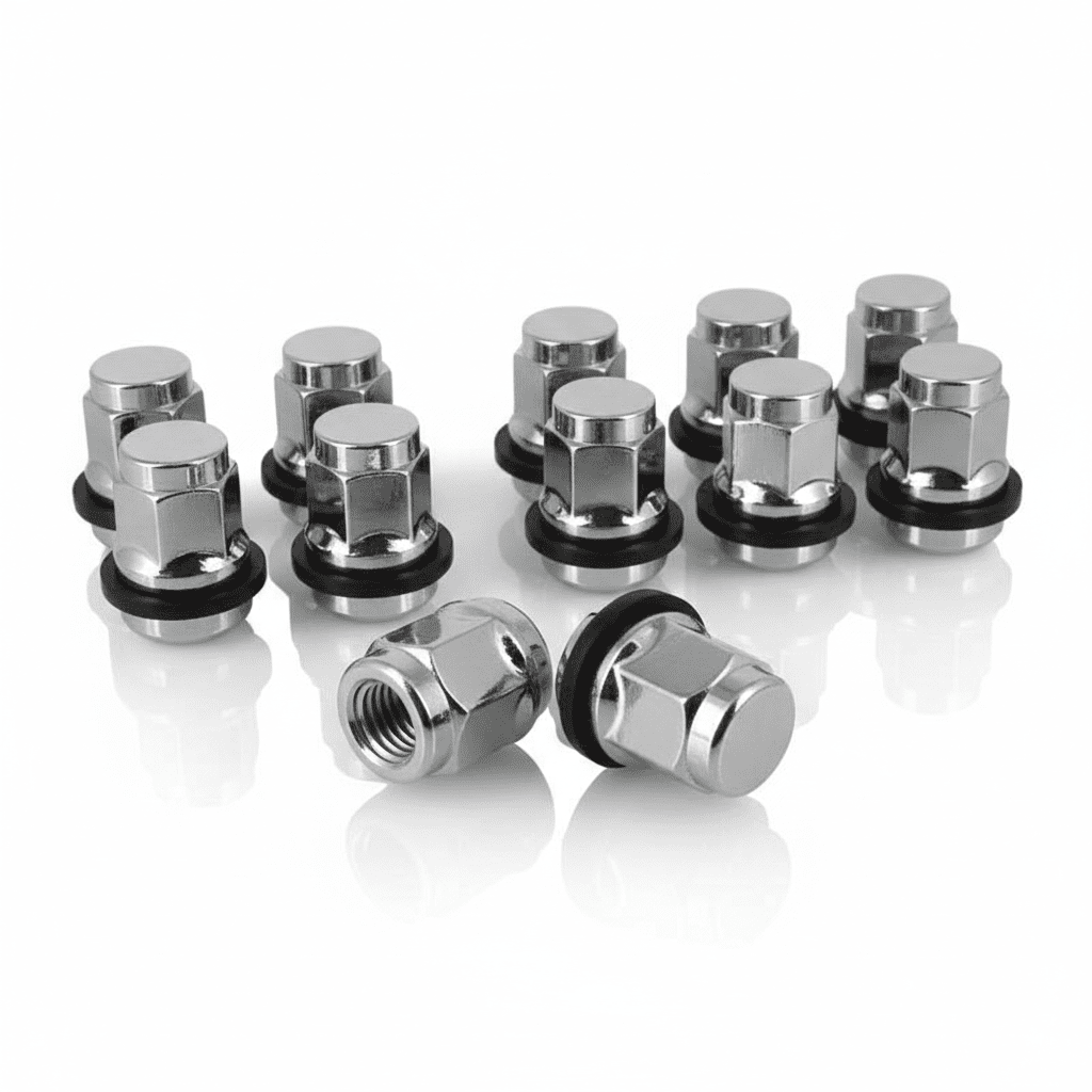Wheel Nuts Chrome Plated Stainless Steel Anti - Rust Suitable For Honda Elevate & Civic - AutopartdealsHONDA WN-10Pcs