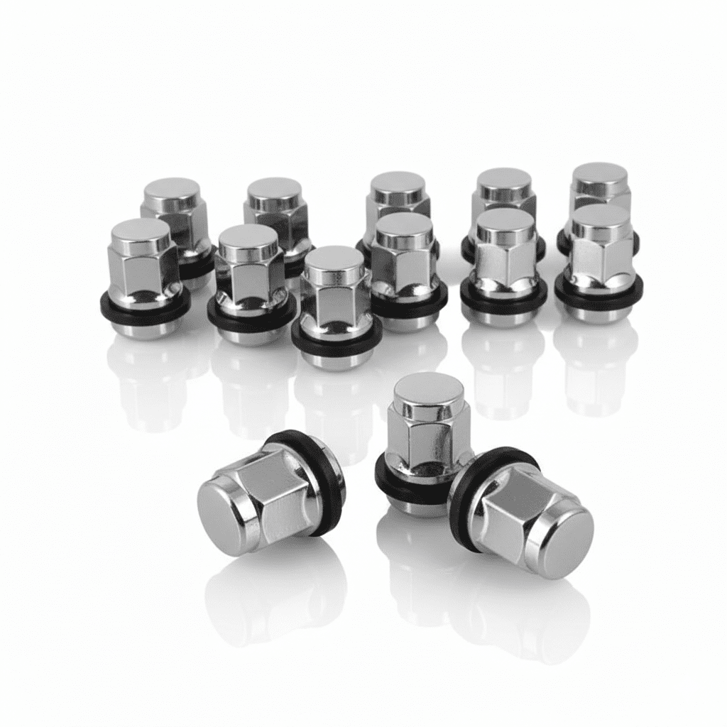 Wheel Nuts Chrome Plated Stainless Steel Anti - Rust Suitable For Honda Elevate & Civic - AutopartdealsHONDA WN-15Pcs