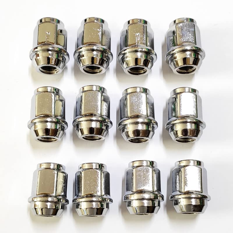Wheel Nuts Chrome Plated Stainless Steel Anti - Rust Suitable For Hyundai All I20 - AutopartdealsI20 WN-12PCS